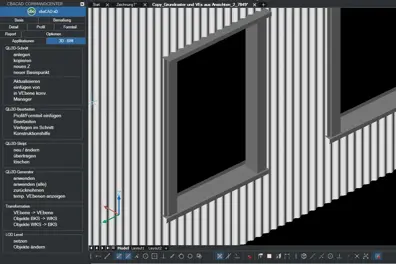 cbaCAD xD schon bald mit "rekursiver" QLi3D-Kant-/Formteilverlegung